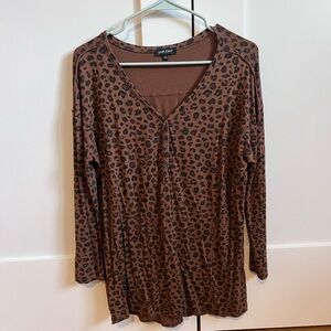 Leopard Print Top